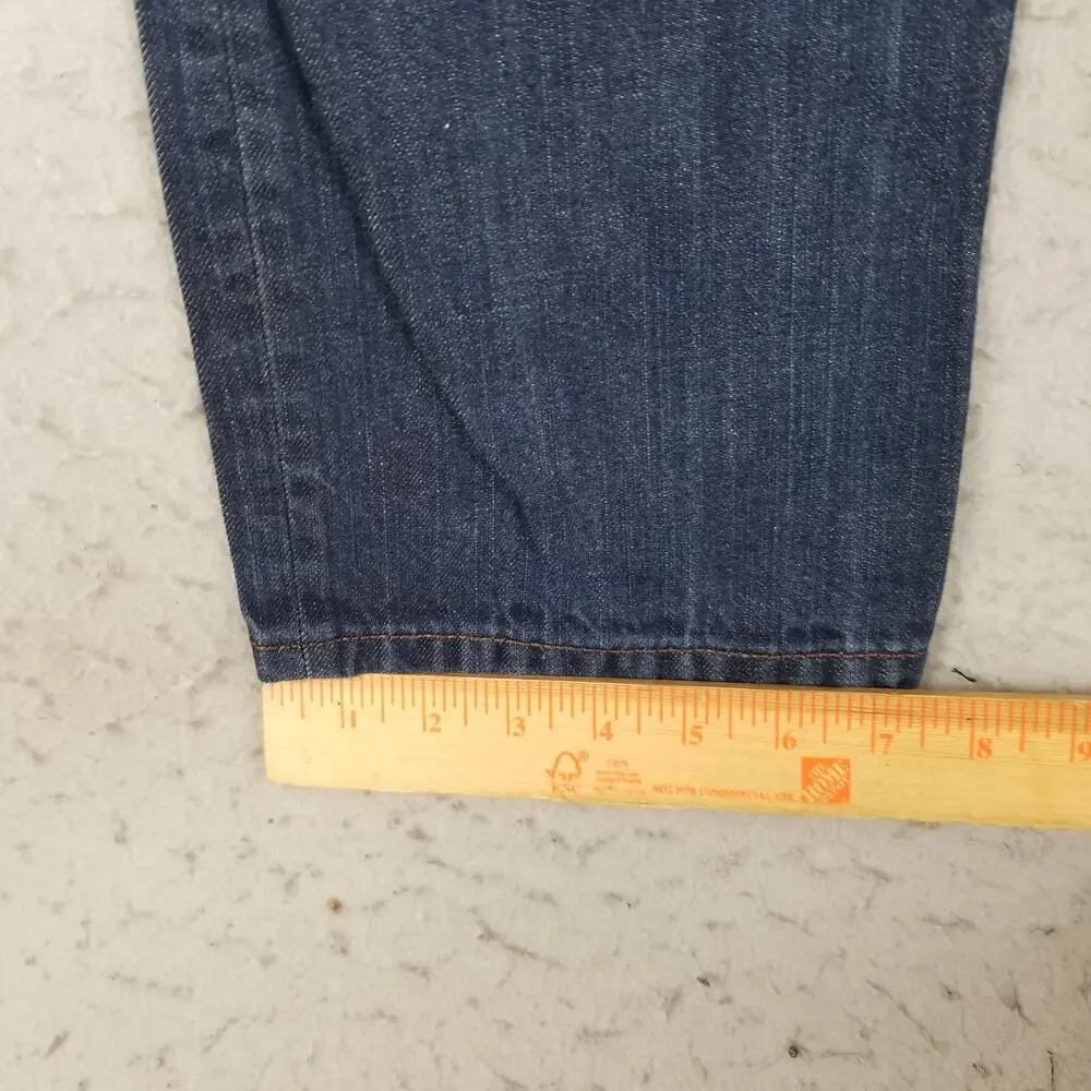 Banana Republic Jeans Mens 31x30 Blue Denim Straight Five Pocket Classic Casual‎
